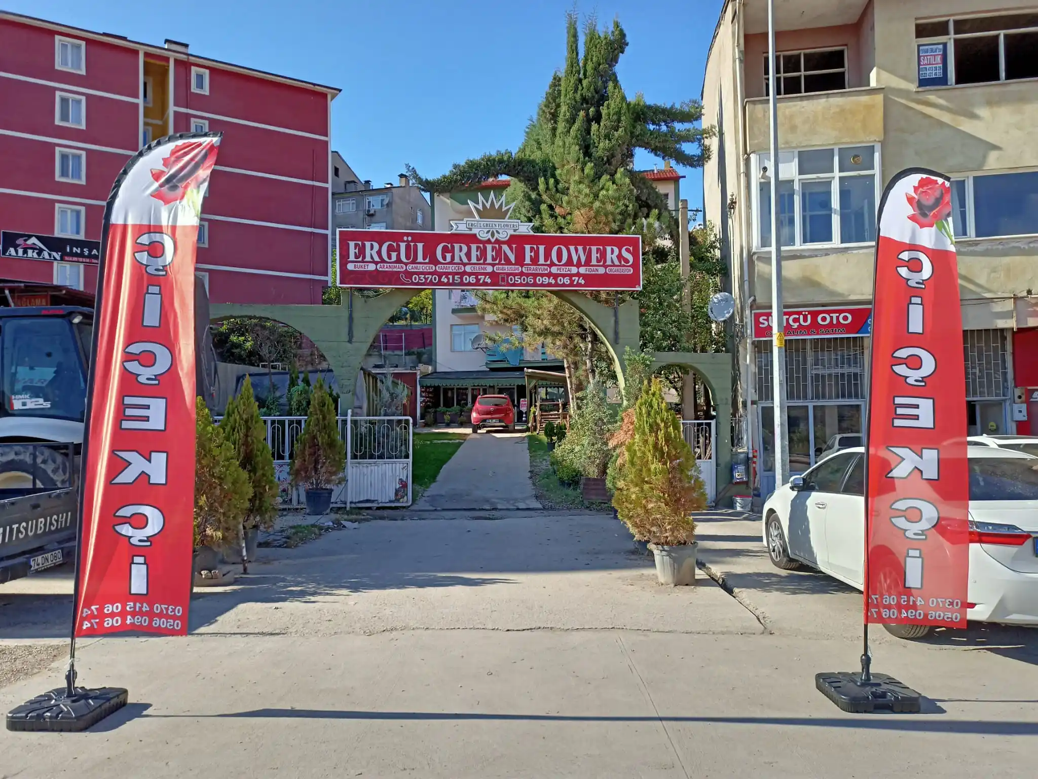 Çiçekçi Yelken Bayrağı-21