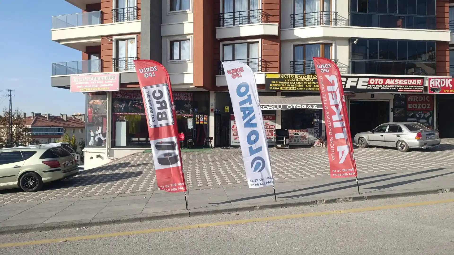 Oto Gazcı Yelken Bayrağı-8